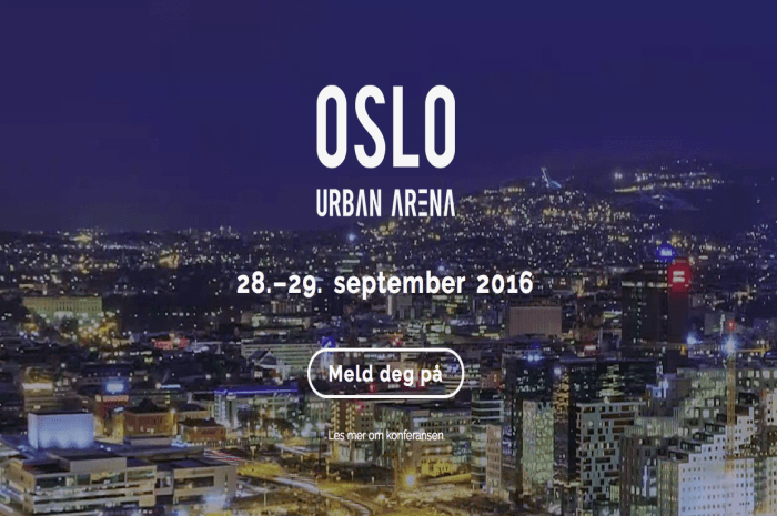 FutureBuilt er ansvarlig for to av sesjonene under Oslo Urban Arena